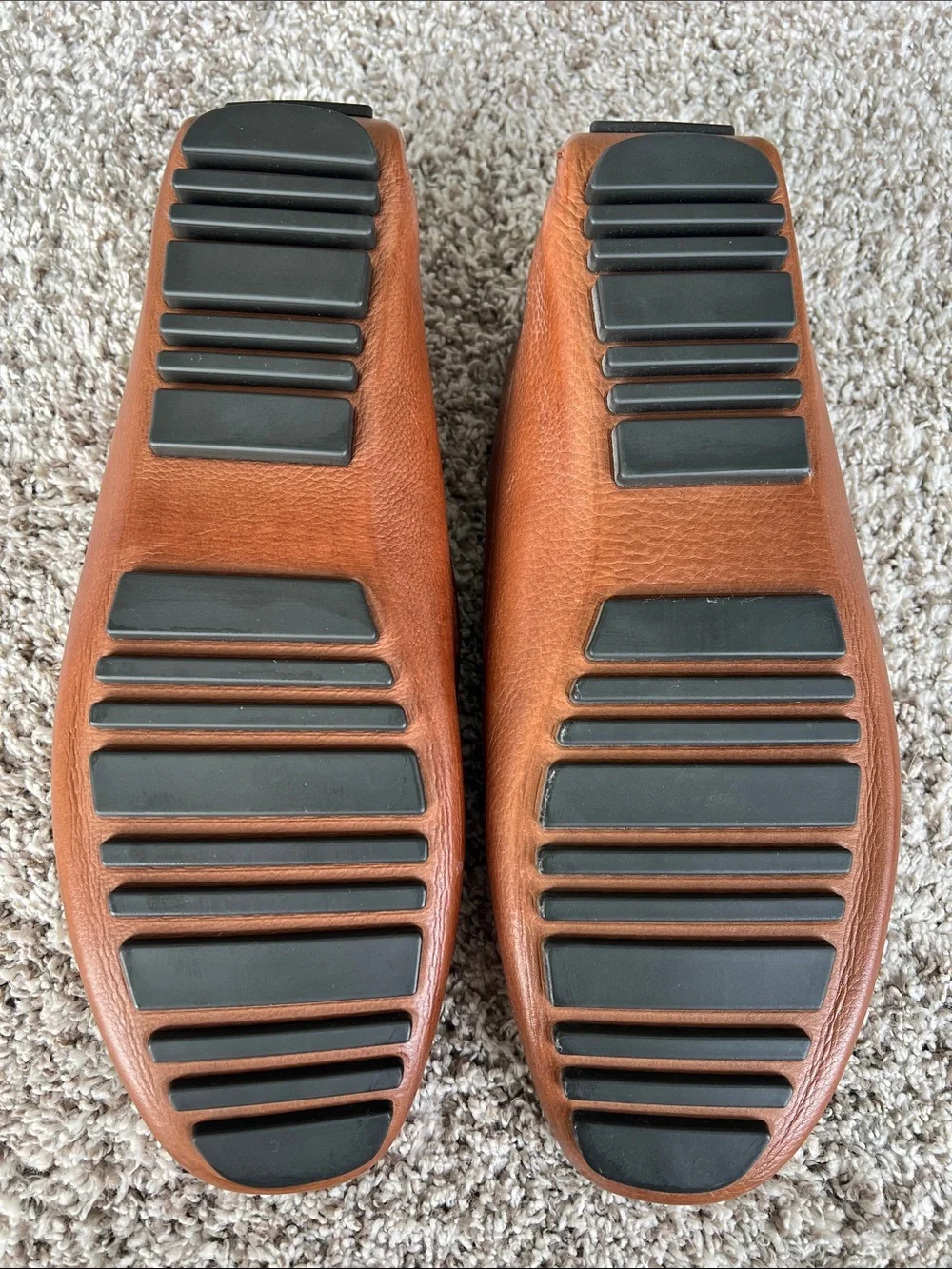 Nordstrom Men's Cody Driving Loafer in Tan Brown Size 13